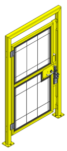 A rendering of a safety gate made by AHI
