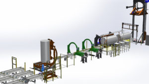 A rendering of a roll handling system designed by AHI